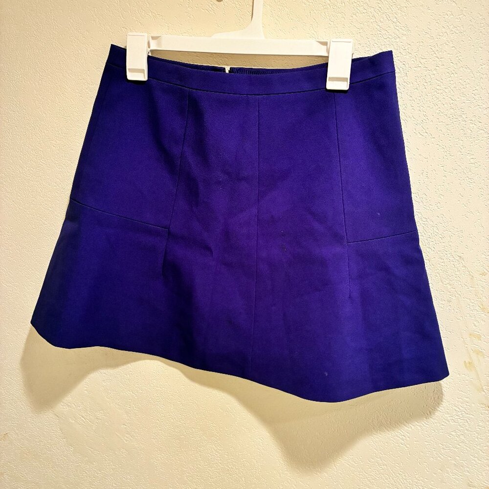 J Crew purple skater skirt